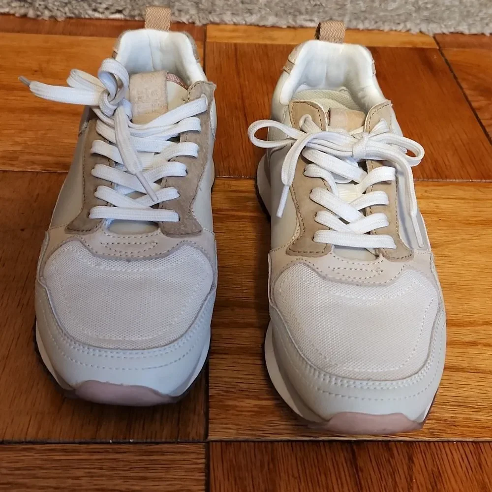 Anthropologie Hoff Art LUXOR Transparent sole sneakers sz 38/7.5